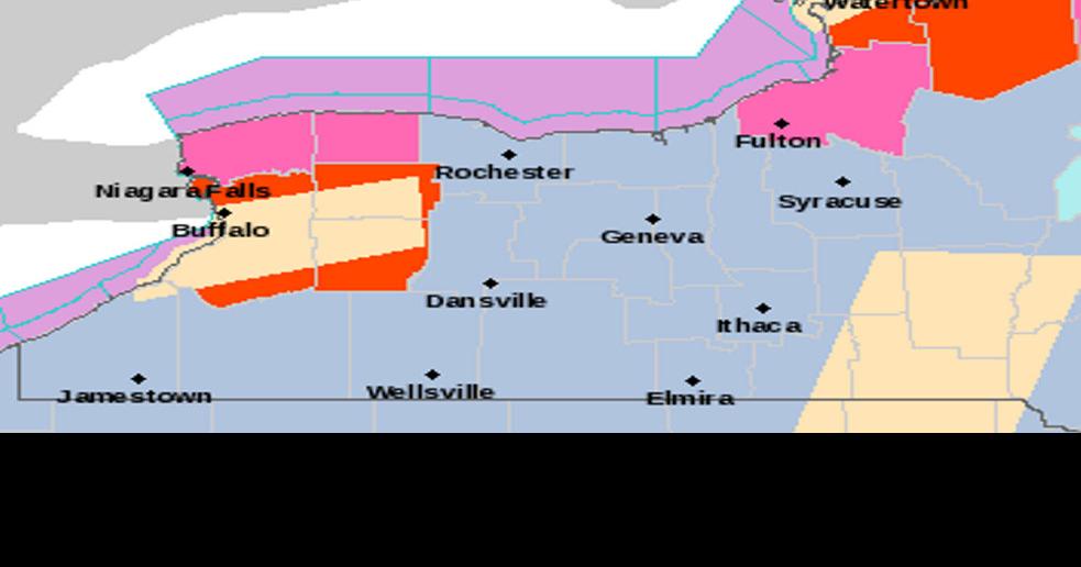 Update 2 50 P M Travel Ban Issued For Genesee County Blizzard Warning Remains In Effect For Genesee And Wyoming Counties News Thedailynewsonline Com