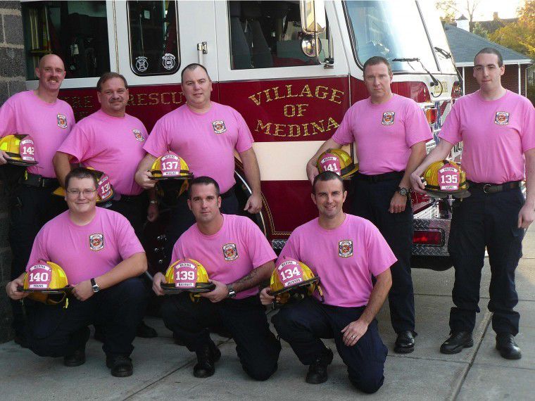 Deputy Fire Chief Promotes Breast Cancer Awareness As Padres' 'Bat