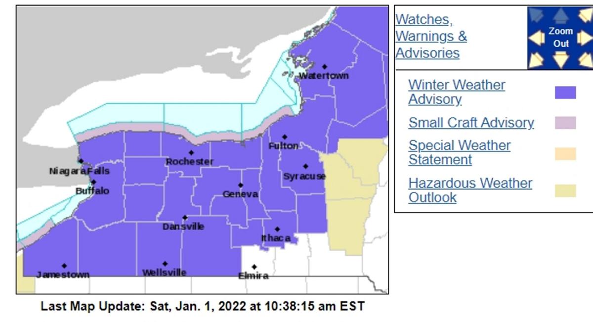 Wintry mix prompts advisory for GLOW region tonight Top Story