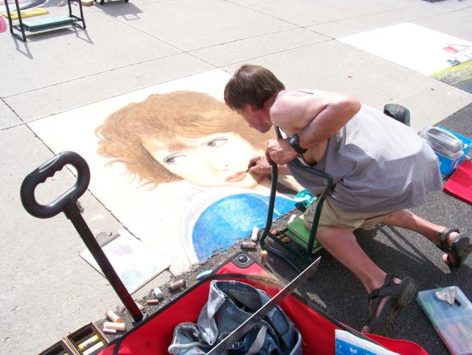 Perry downtown to canvas for chalk artists Top Story