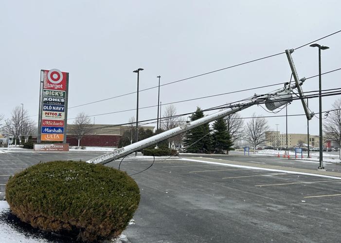 UPDATE: Winds knock down utility poles in Batavia; 115 without power ...