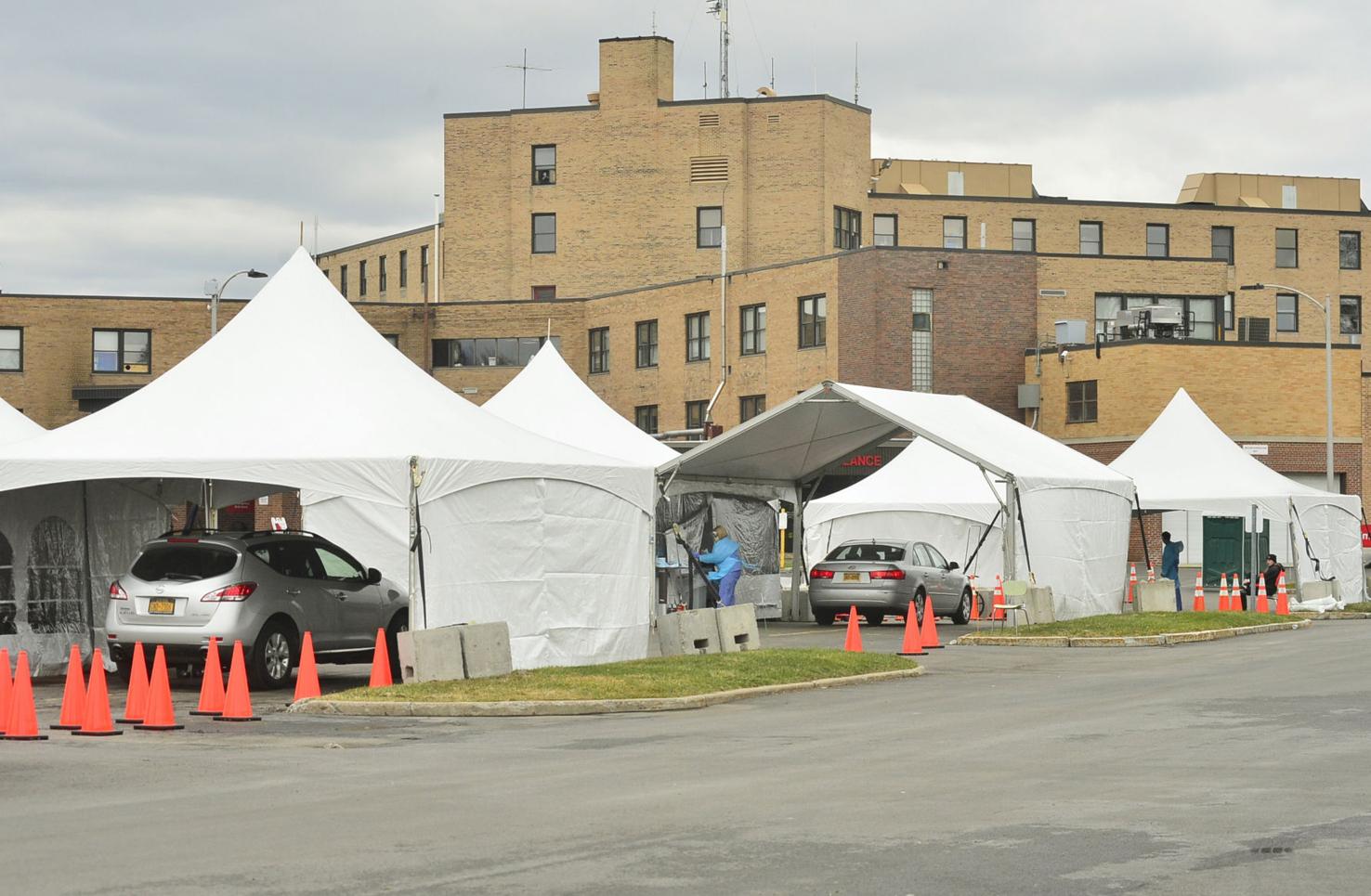 Primary care tents set up at UMMC News