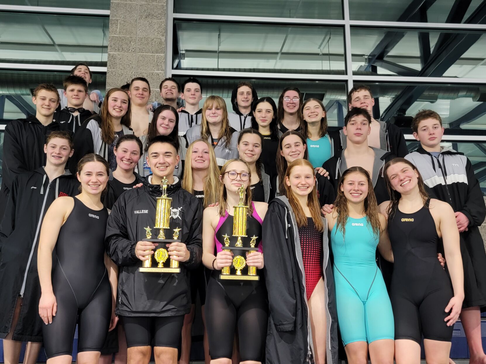 SWIMMING AND DIVING: B-B/LR Sweeps GR Championships; Fix, Parkhurst ...