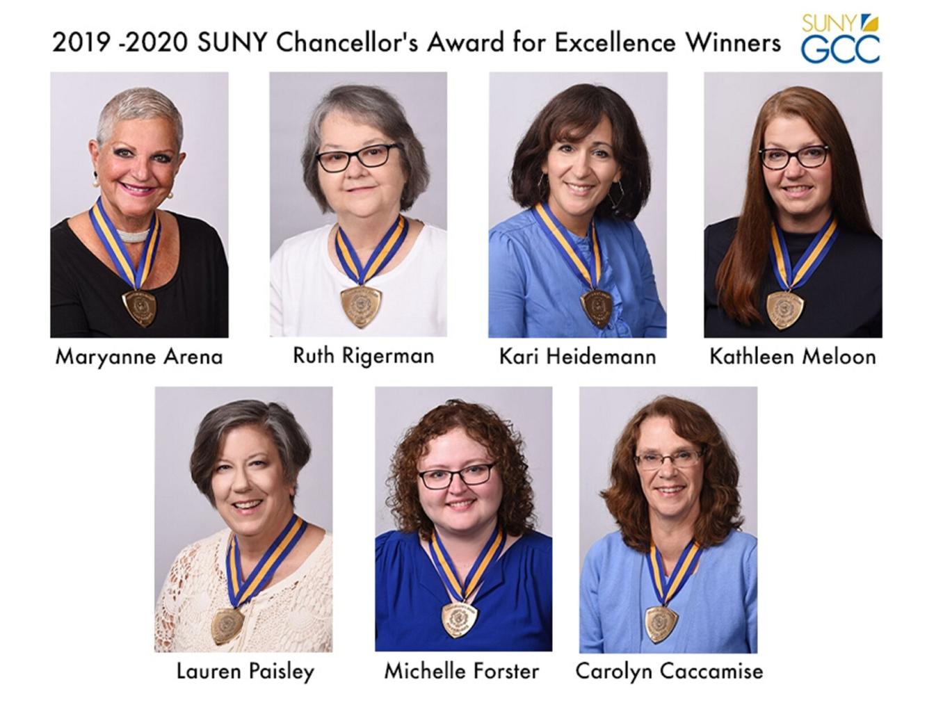 Seven SUNY Chancellor Awards For Excellence Earned At GCC Top Story Thedailynewsonline