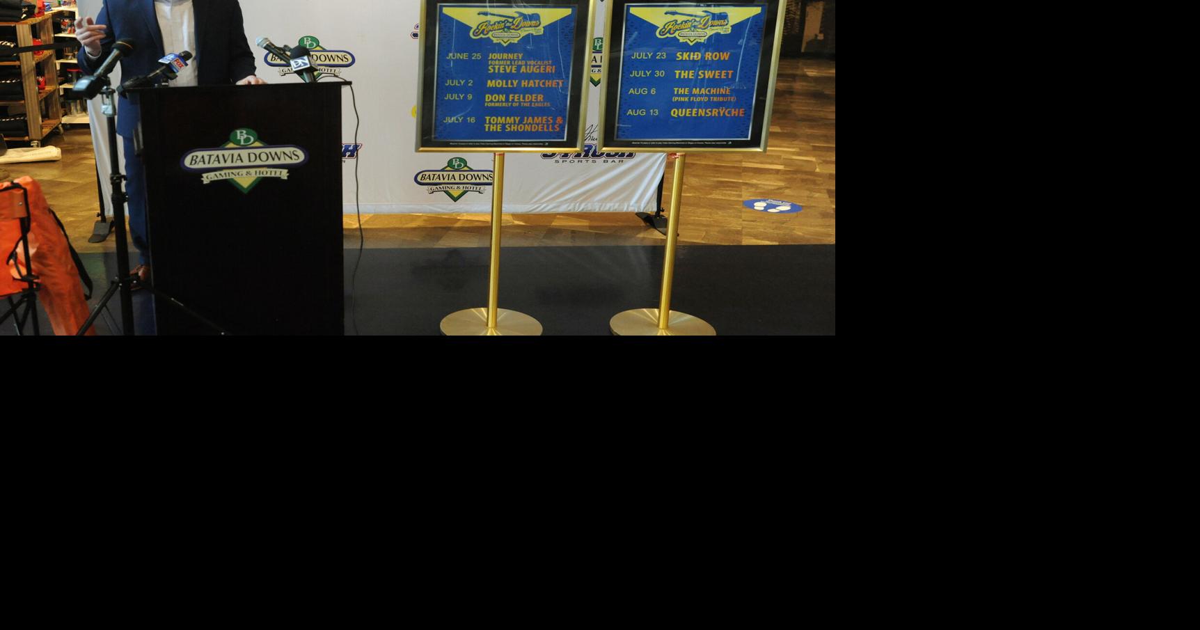 WATCH Concerts returning to Batavia Downs Top Story