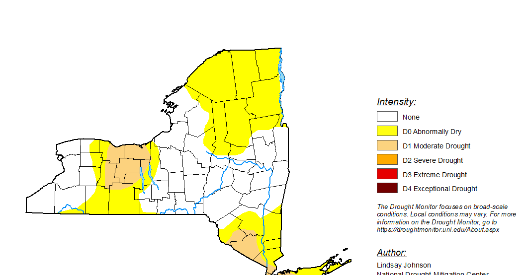 Drought disappears in three GLOW counties