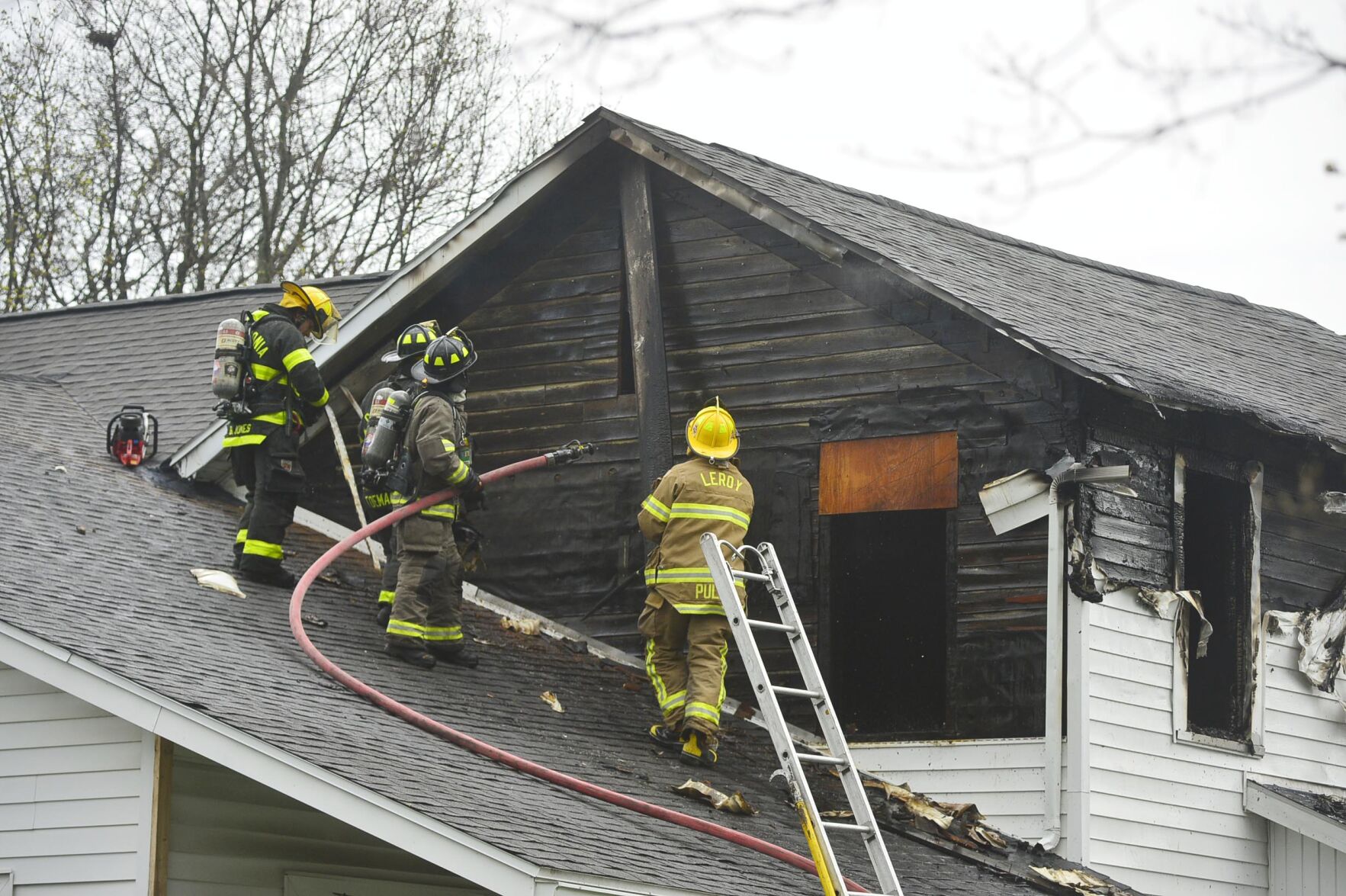 WATCH: Woman charged in Le Roy fire aftermath | News ...