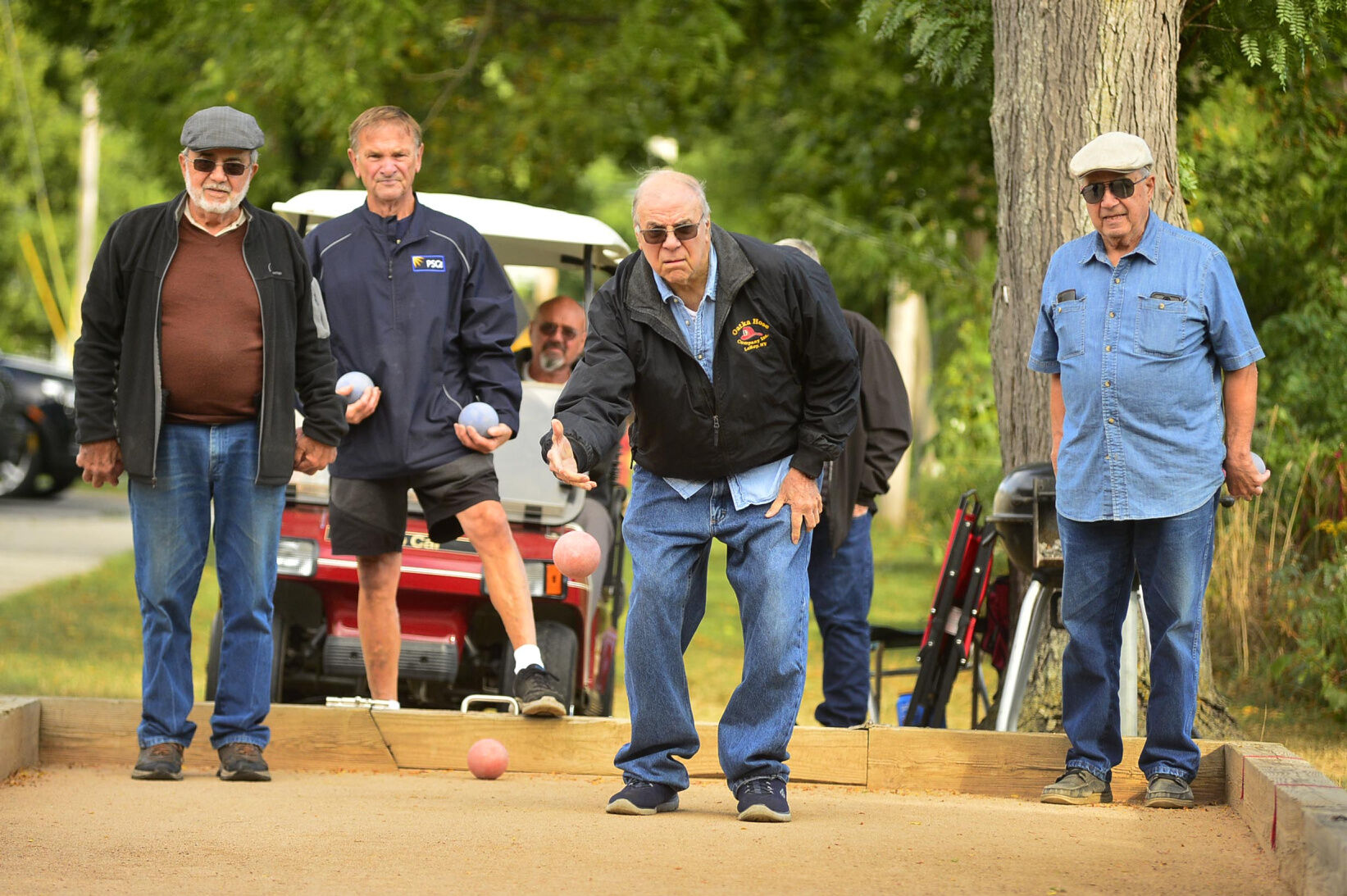 WATCH Bocce forges camaraderie and bonds in Le Roy Top Story