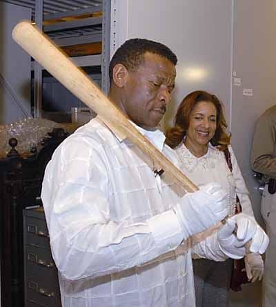 Rickey Henderson's wife Pam Henderson 