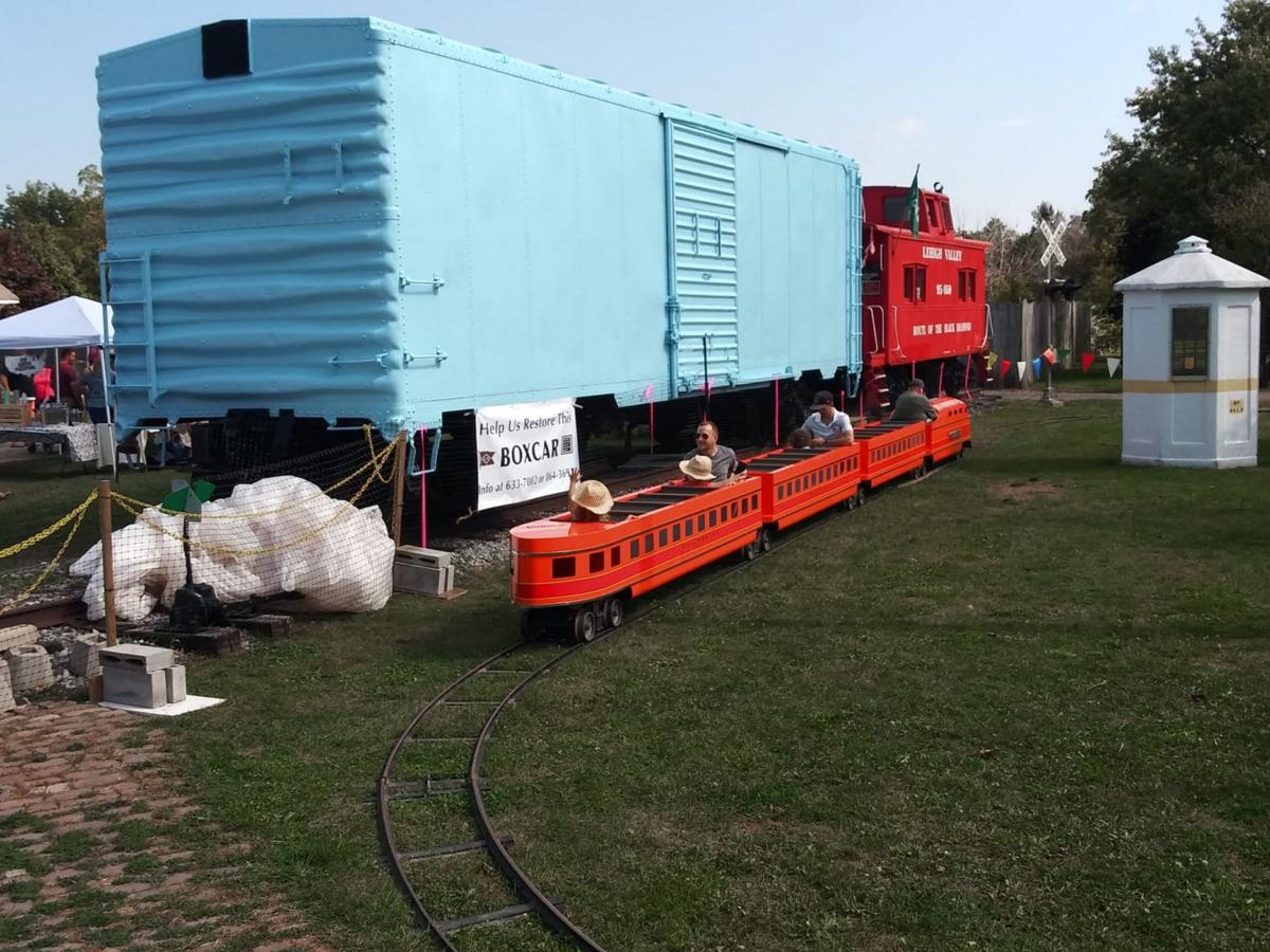 Special delivery Old Arcade & Attica boxcar undergoing preservation at