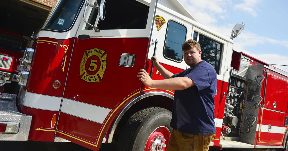 Lights and sirens: Wyoming Hook & Ladder Co. raffling retired fire engine