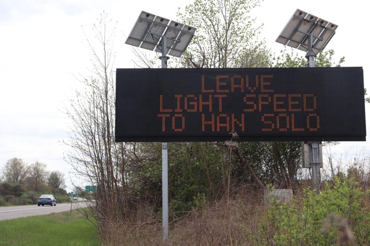 490 message boards celebrate 'Star Wars' with safety messages | News ...