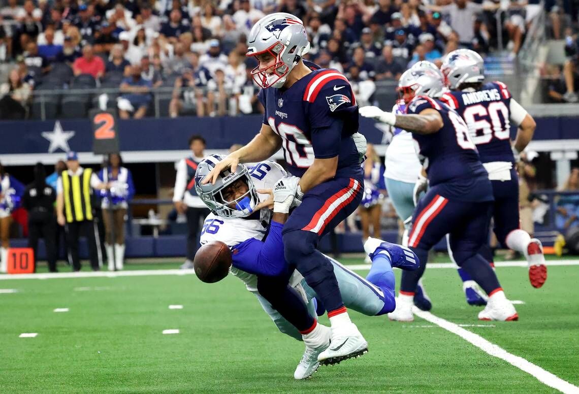 Patriots' blowout loss to Cowboys is what happens with a QB like Mac Jones