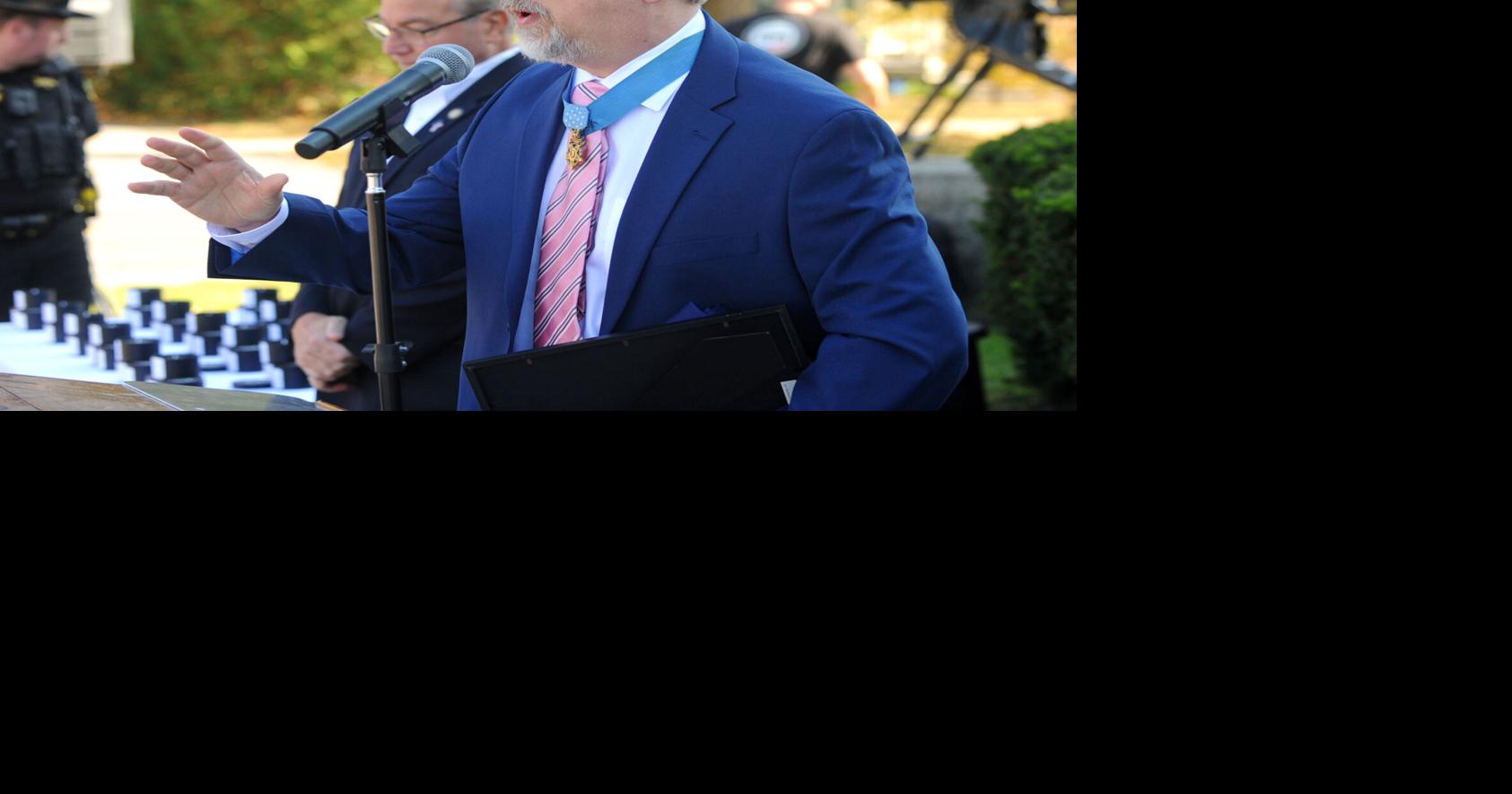 Small town, deep patriotism: Attica honors former Staff Sgt. David Bellavia