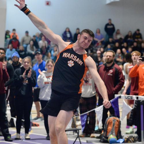 NYSPHSAA INDOOR TRACK Clemsonbound Auble doubles up on state titles for Warsaw Sports
