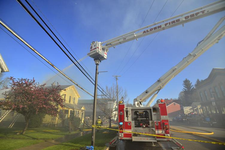 WATCH Fire destroys Attica home Top Story