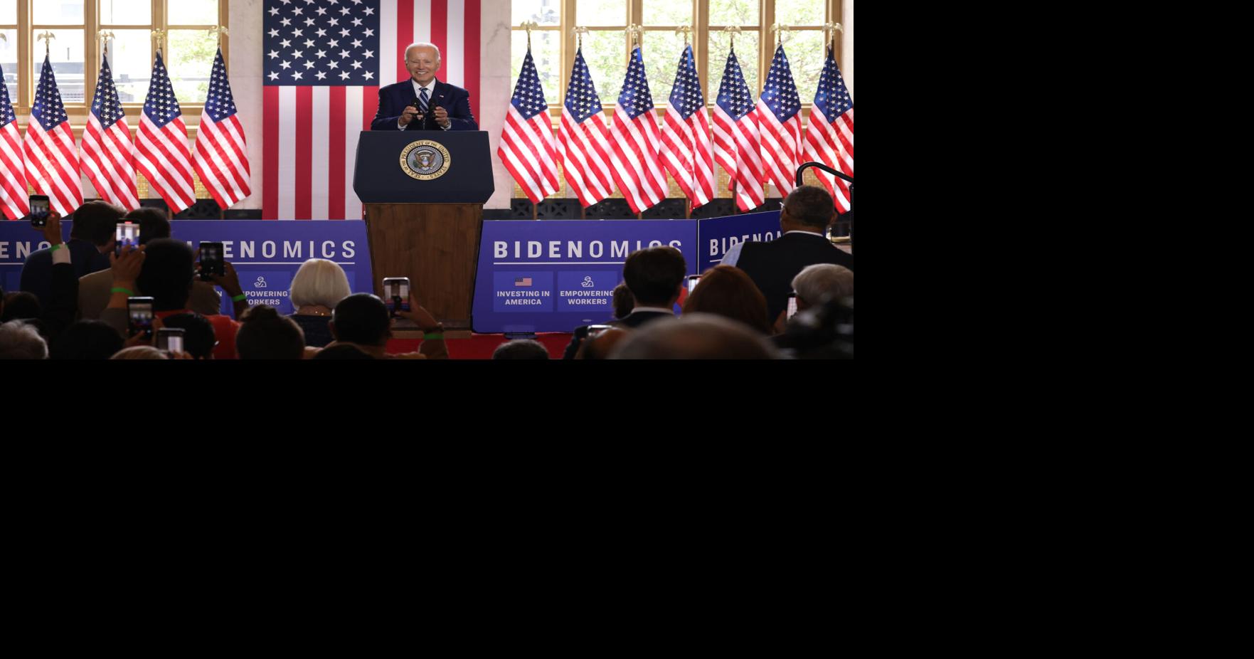 Biden leans into &lsquo;Bidenomics&rsquo; to boost economic message