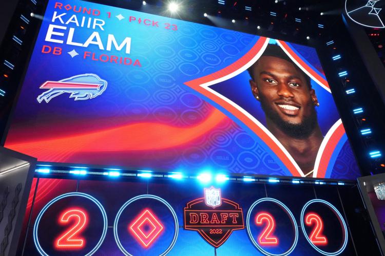 Bills select CB Elam with No. 23 pick in first round of '22 NFL Draft, Sports