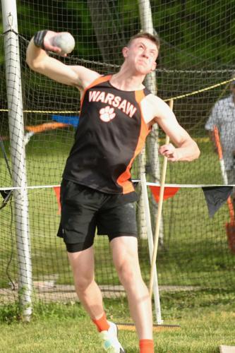 DAY ONE: Warsaw’s Auble (discus), Alexander’s Mullen (400 hurdles) both ...