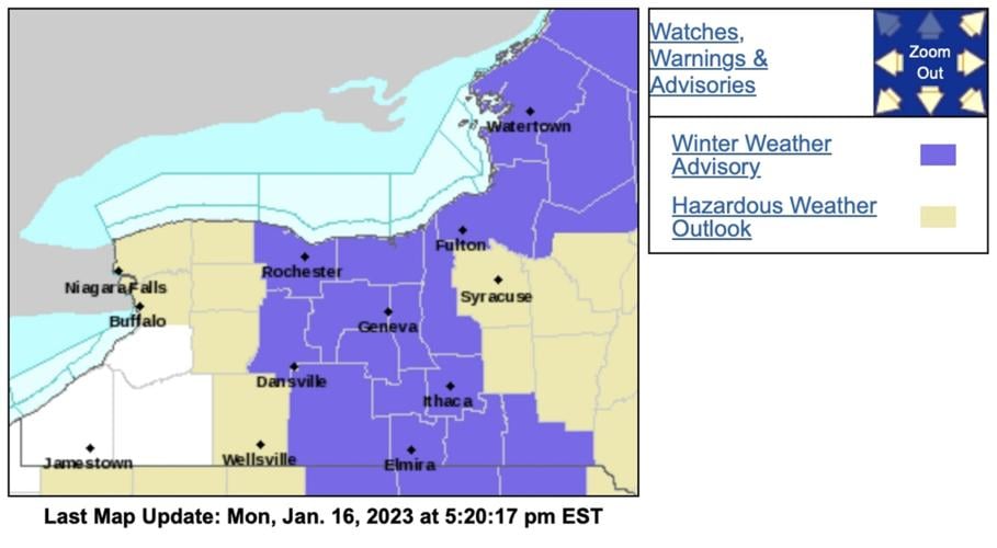 UPDATE: Winter weather advisories expire in GLOW region | Public ...