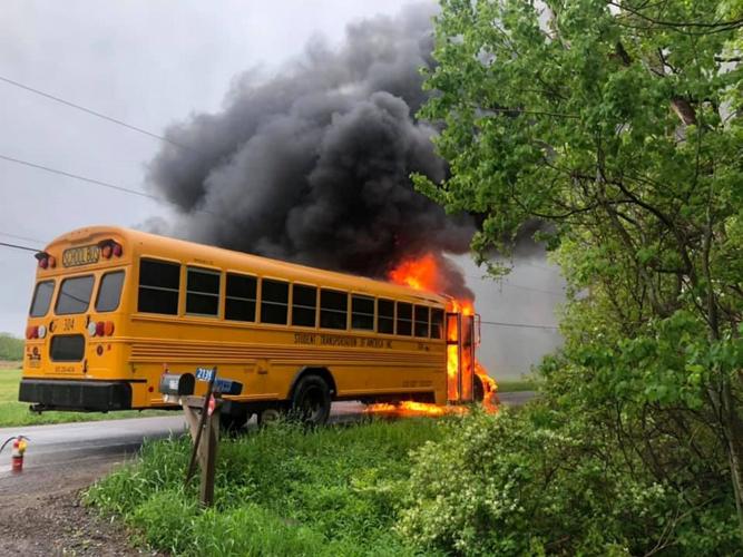 Attica bus driver explains how she got 19 students to safety after fire destroys bus