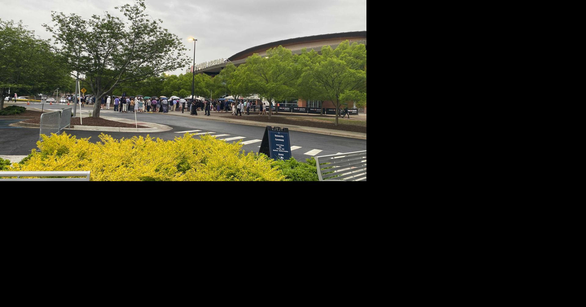 After late-semester protests, Emory marks graduation ‘not in the quad ...