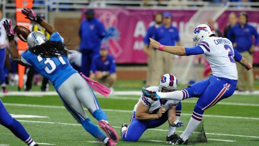 Detroit Lions change kickers, sign Alex Henery