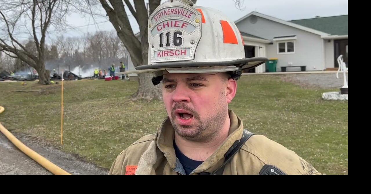 WATCH Barn fire in Strykersville News