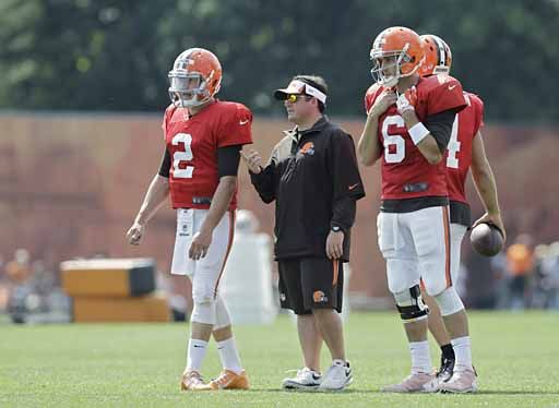 Starting role: Browns name Johnny Manziel full-time starter