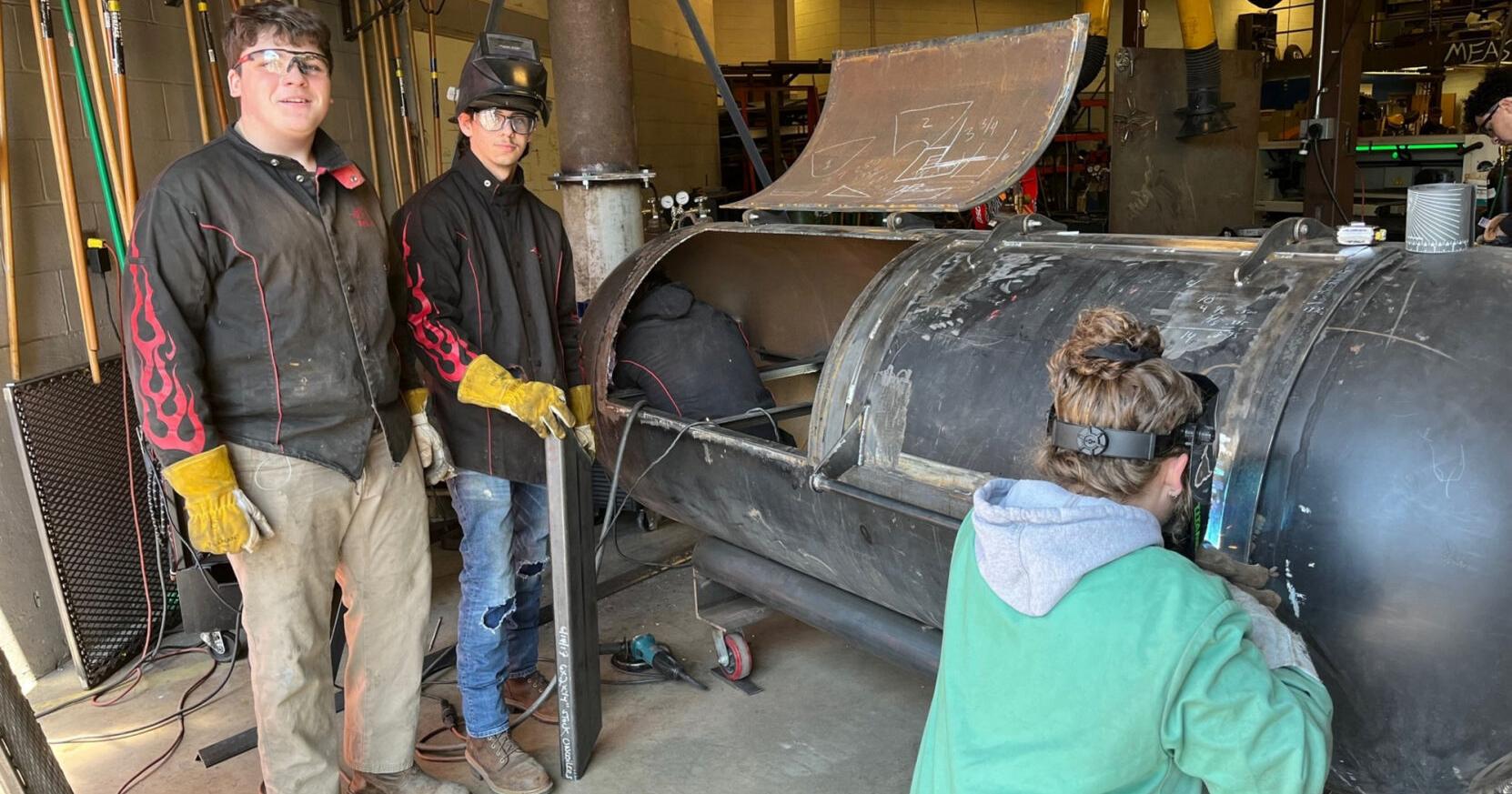 Back to the beginning: BOCES class restores meat smoker teacher built as a student - Vimarsana News