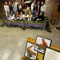 Students play busy tune to make gingerbread piano | News ...