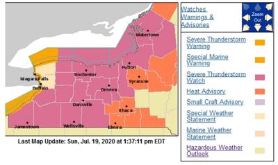 UPDATE: Severe thunderstorm watch continues in GLOW region ...