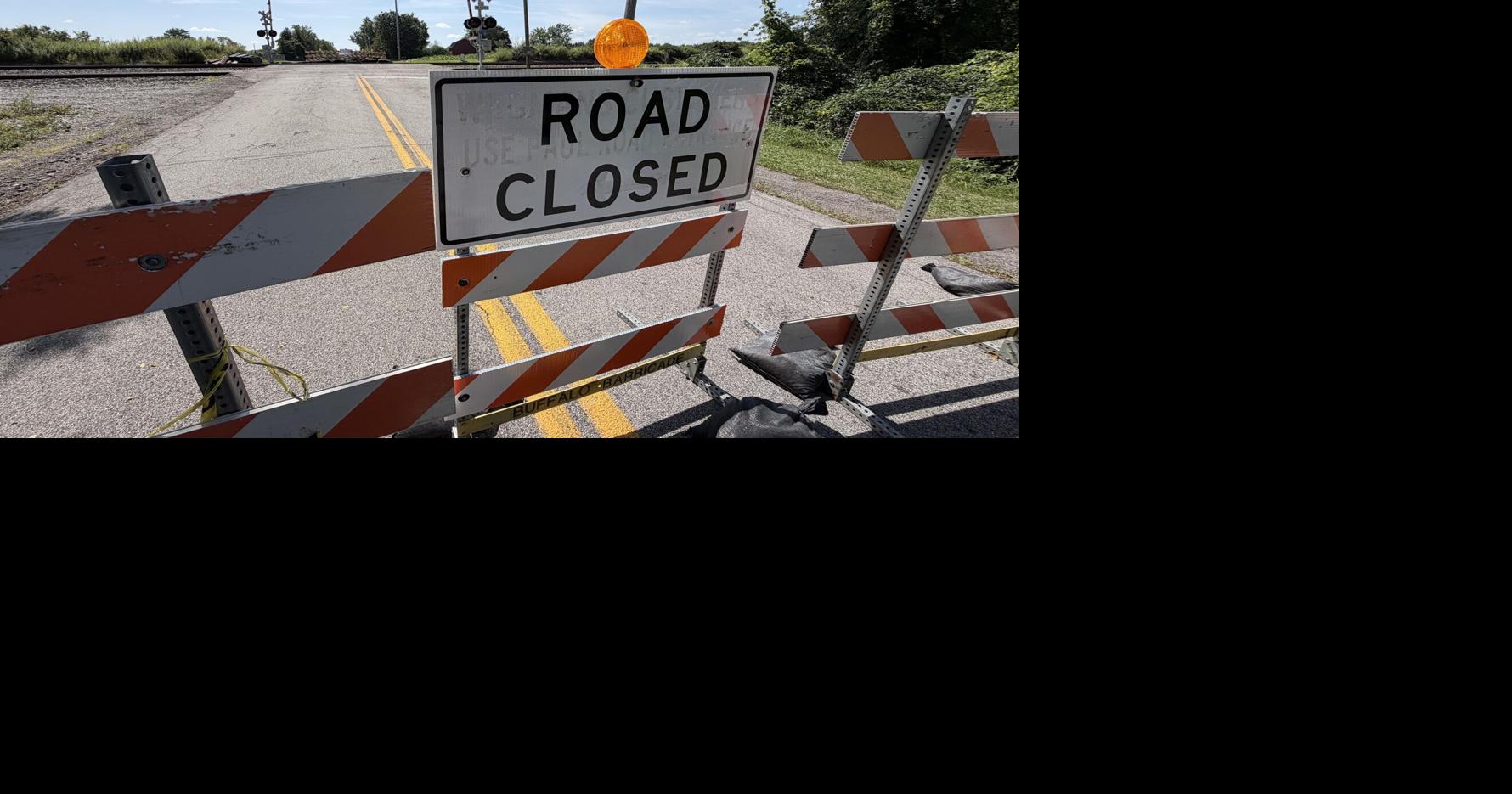 Two railroad crossings closed for track work in Batavia