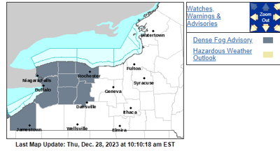 Fog advisory continues until Friday in GLOW region | News ...