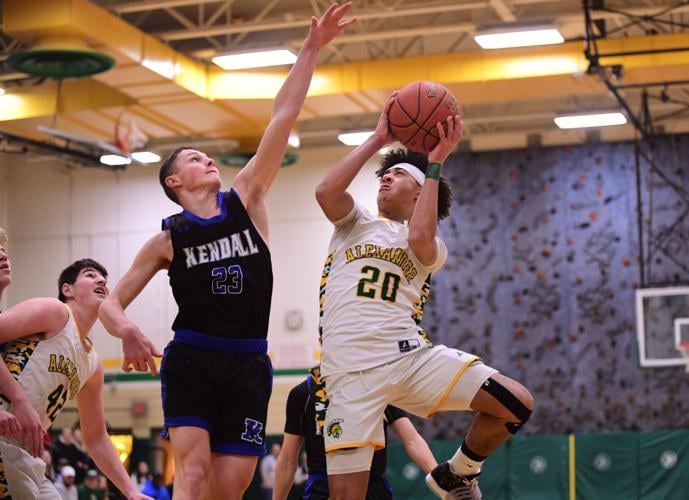 PHOTO GALLERY: Alexander vs. Kendall — Section V Boys Basketball Class ...