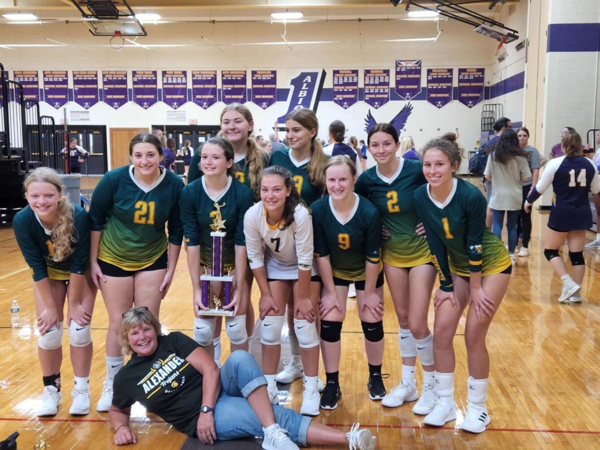 SECTION V VOLLEYBALL Pembroke, ByronBergen, Alexander and Elba all advance to quarterfinals