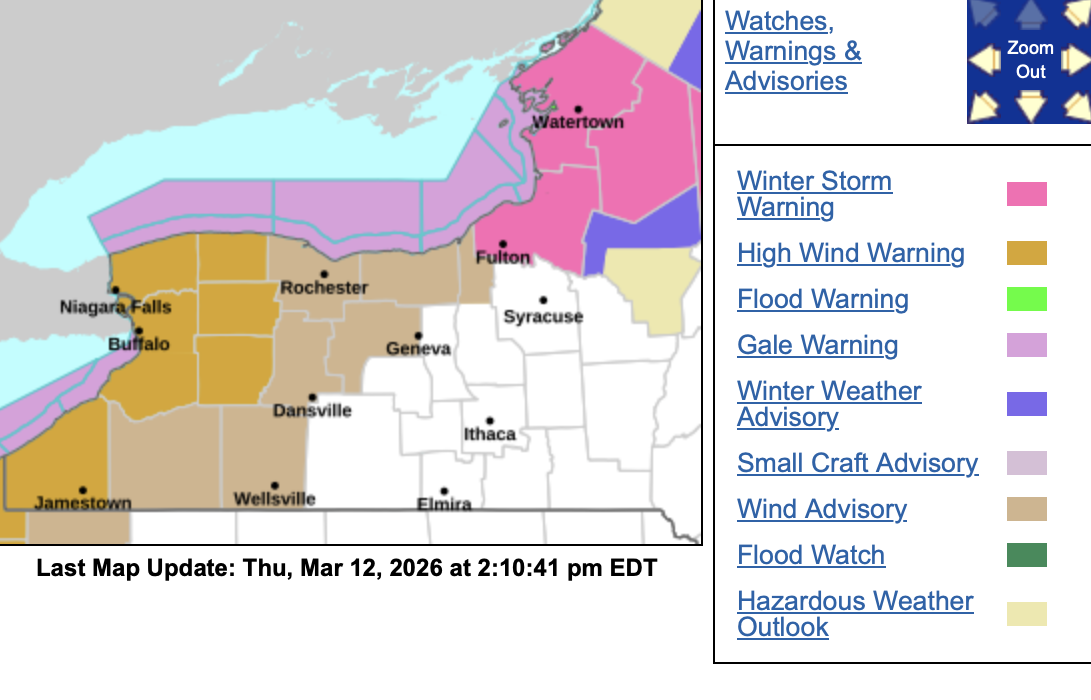 High wind warning takes effect Friday | News | thedailynewsonline.com