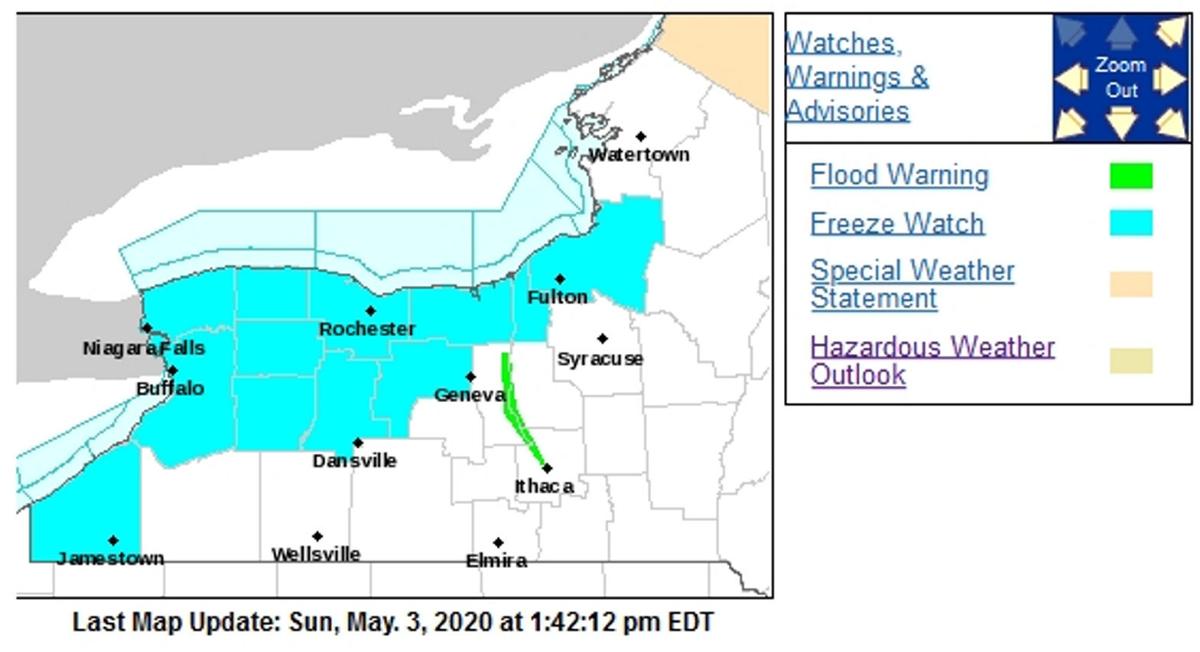 Freeze watch to begin Monday across GLOW region Top Story