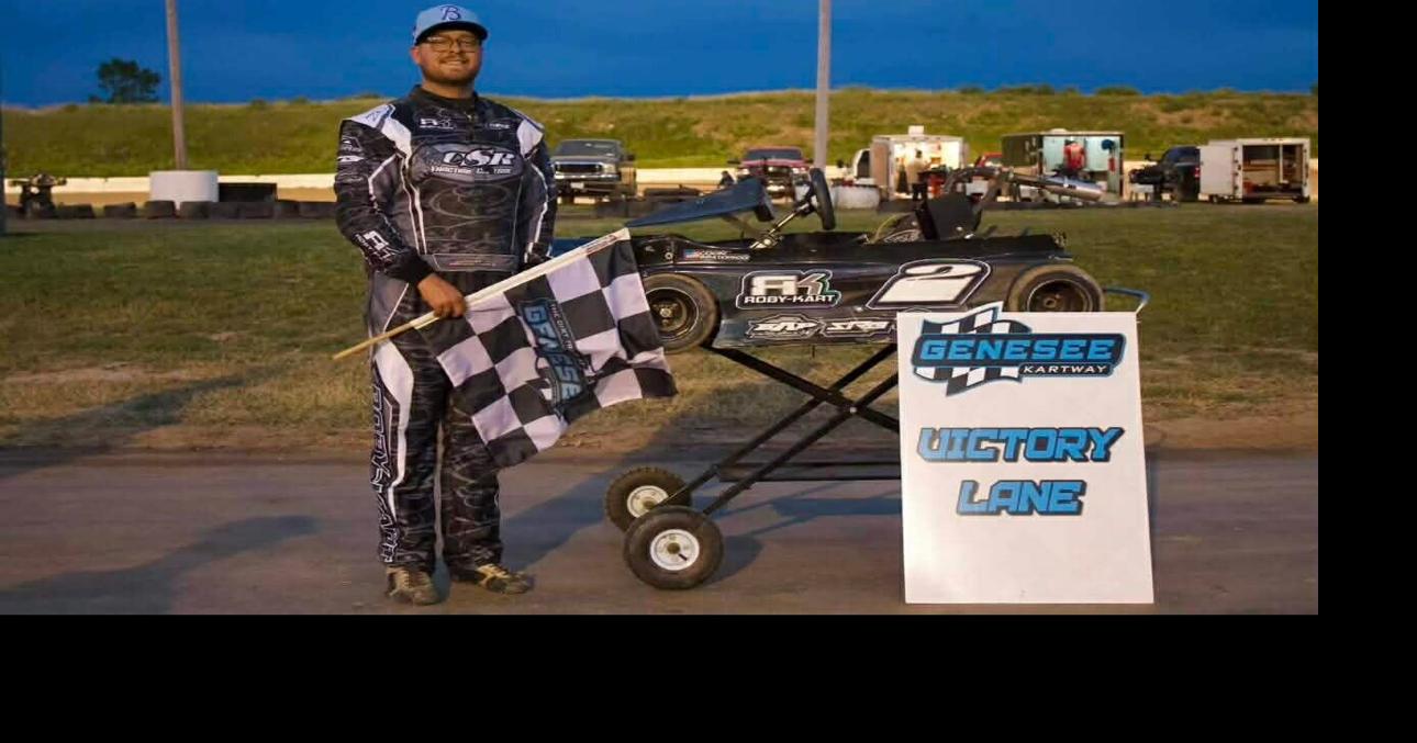 Spatarico doubles up as Genesee Kartway opens 2026 Season