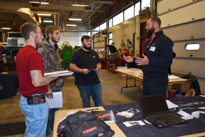 CAREER FAIR: Students share job skills, while honing interpersonal and interview skils