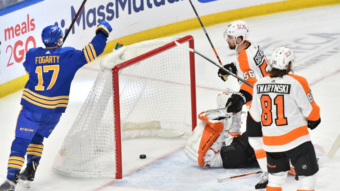 SABRES WIN: Buffalo ends 18-game winless streak with dominant victory over Philadelphia