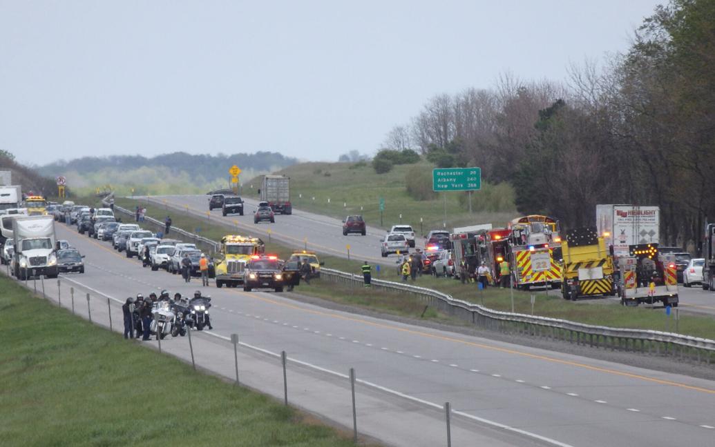 At least two injured in serious Thruway accident near Batavia exit