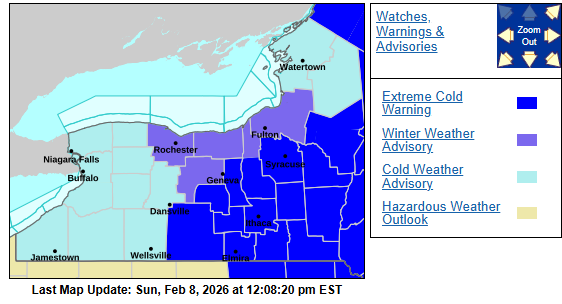 UPDATE: Cold weather advisories issued for GLOW region | News ...