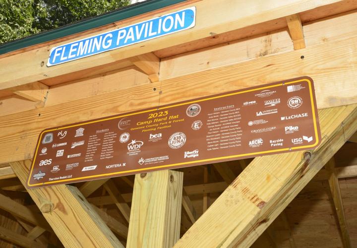 Camp Hard Hat gets Genesee County Park & Forest pavilion in shape Top