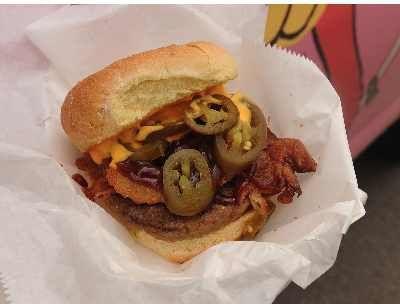 Signature Dish: Cowboy up with burger from Michelle’s Catering Co.