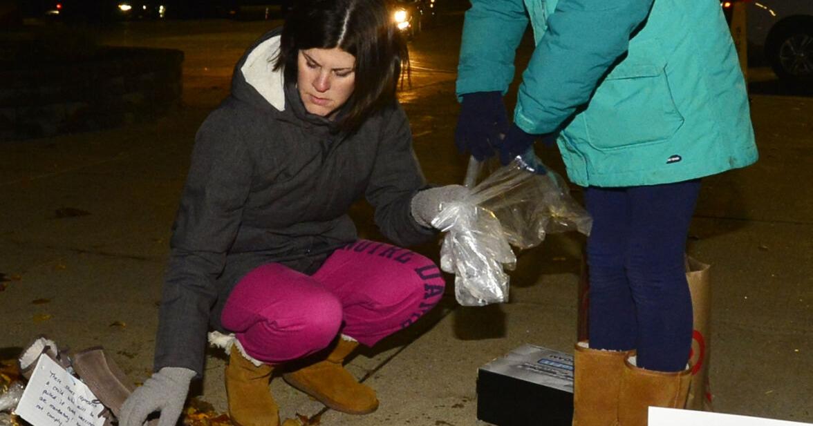 Operation Shoe Drop delivers hundreds of shoes to schools