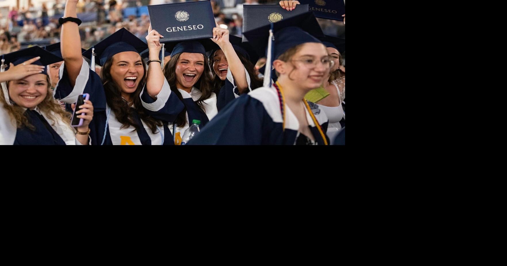 SUNY Geneseo graduates celebrate friendships, look to future | Top ...