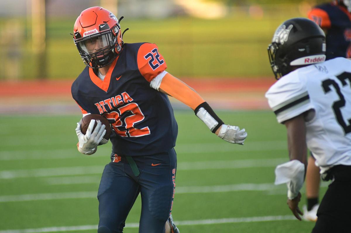 H.S. FOOTBALL Attica/Alexander, Dansville/WaylandCohocton in action