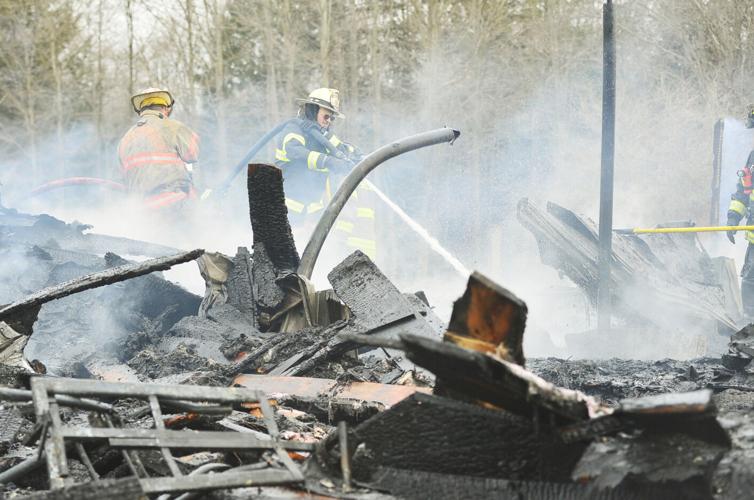 UPDATE Fire levels Strykersville barn Top Story