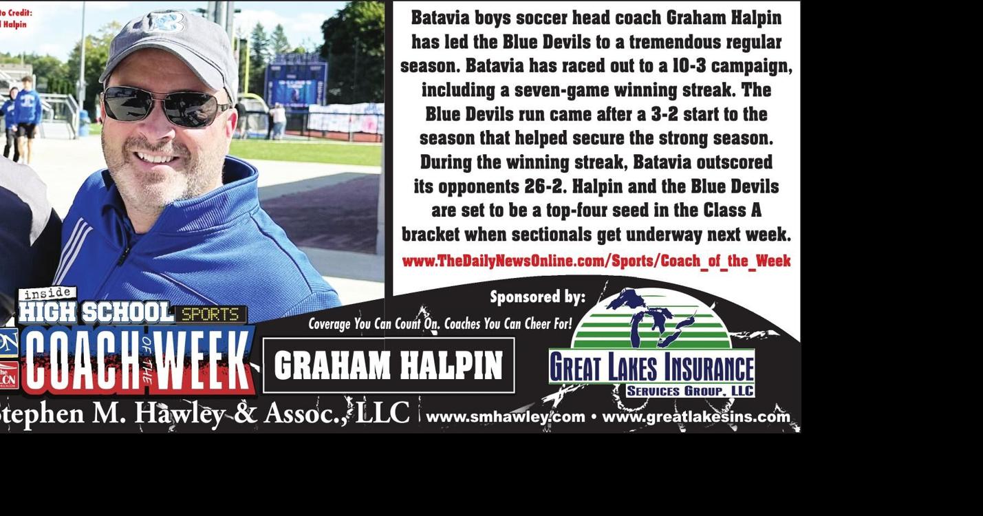 The Daily News Coach of the Week (10/12-10/18): Graham Halpin | Batavia ...